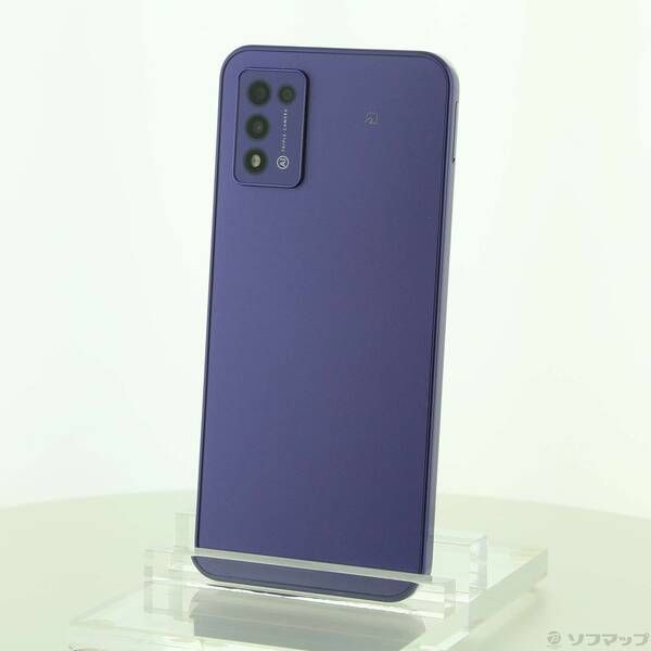 中古品〕 Libero 5G III 64GB パープル ZESBY1 Y!mobile SIMフリー