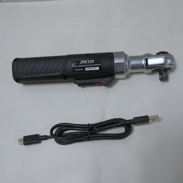 KTC 京都機械工具 9.5sq.コードレスラチェットレンチセット JTRE330 ♥ 3N m 電動≡DT6540 HRDEVELOPMENT_JP