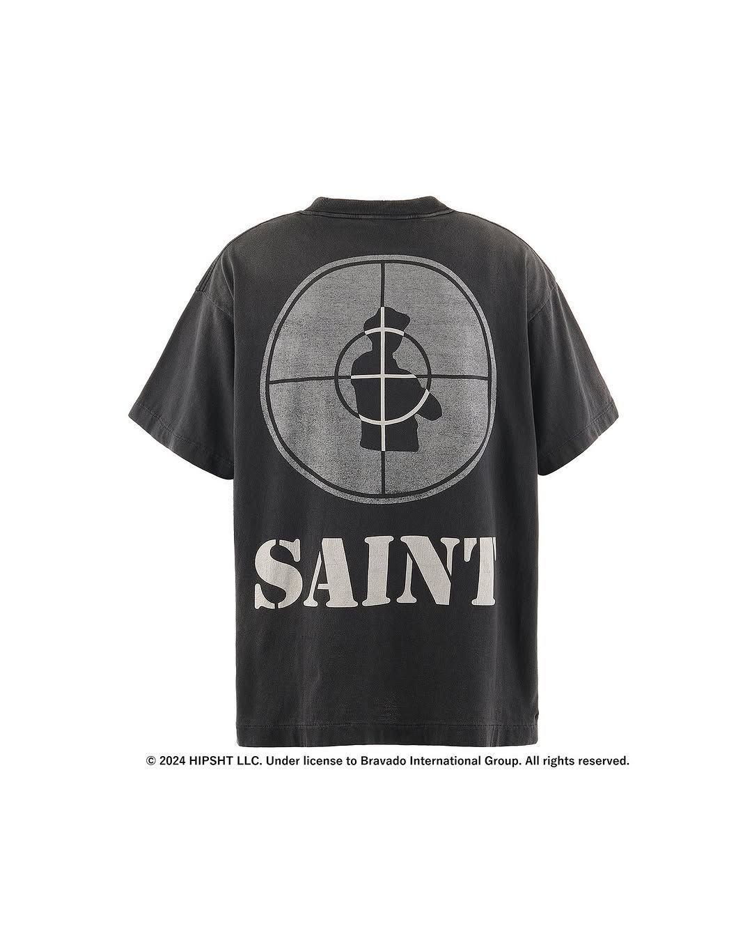 Saint Mxxxxxx X Public Enemy コラボ 半袖Tシャツ ヴィンテージ SAINT Mxxxxxx PUBLIC ENEMY コラボ Tシャツ SAINT ENEMY 半袖
