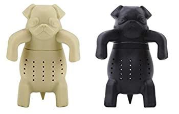 Dog Pug Shape Tea Infuser Loose Leaf Strainer Herbal & Fruit Tea Filter Diffuser Food Grade Silicone Add fun to tea time