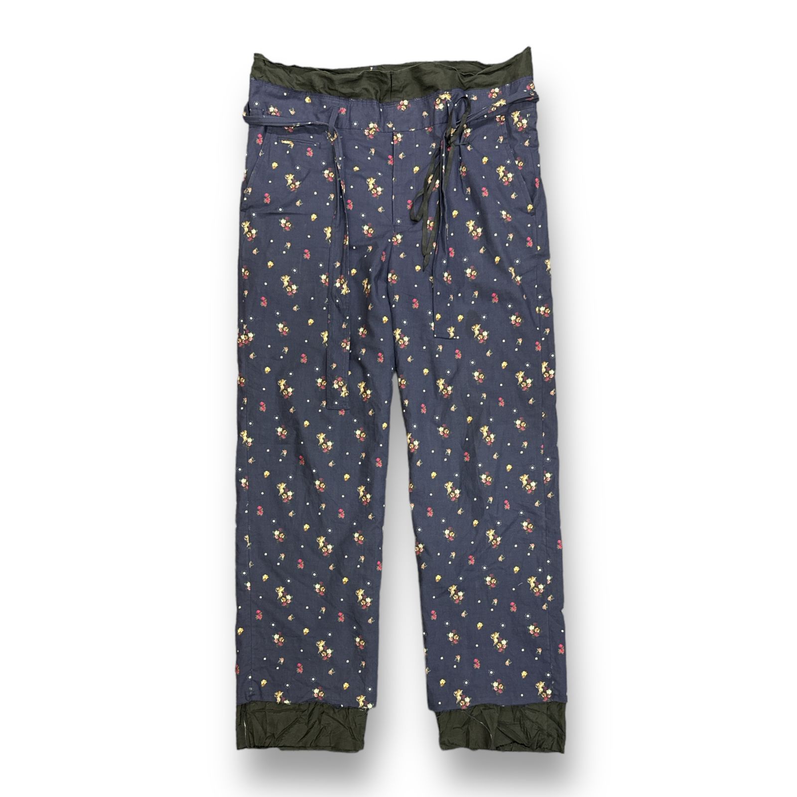 定価70400円 Midorikawa MID23SS-PT10 Navy Angel レイヤード パジャマ パンツ ミドリカワ ネイビー系 F  68382A3 - メルカリ