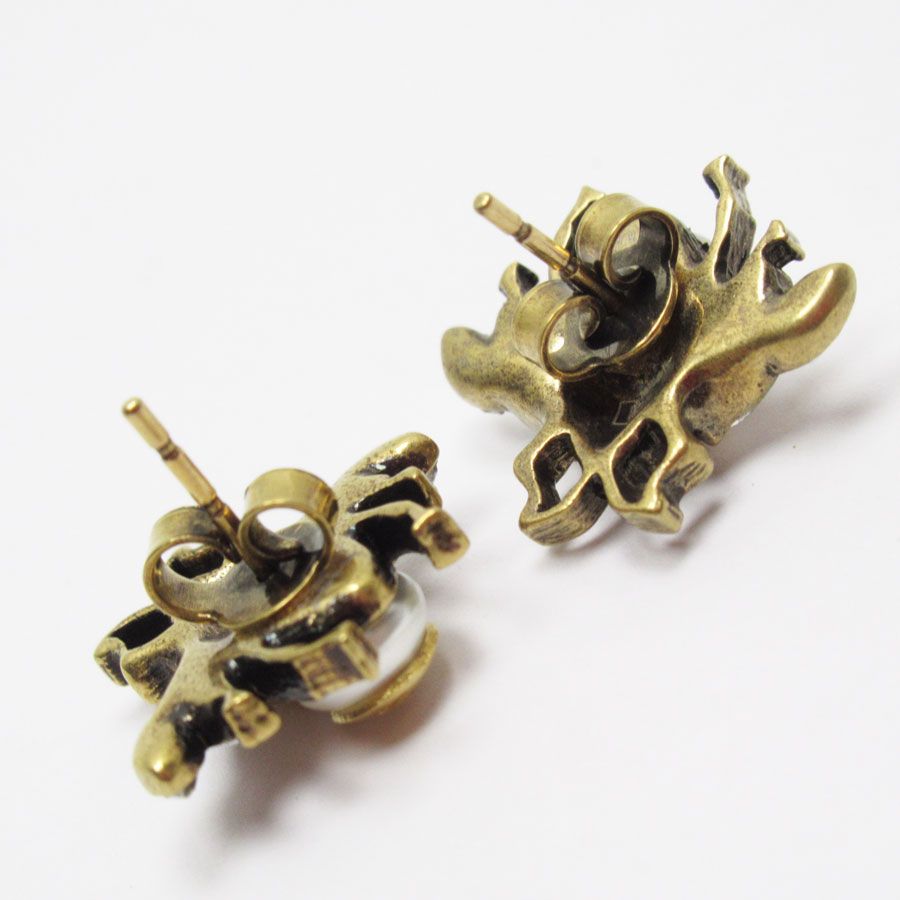 gucci ピアス 蜂 GUCCI グッチ ダイヤモンド 約1 089ct GGモチーフ GG