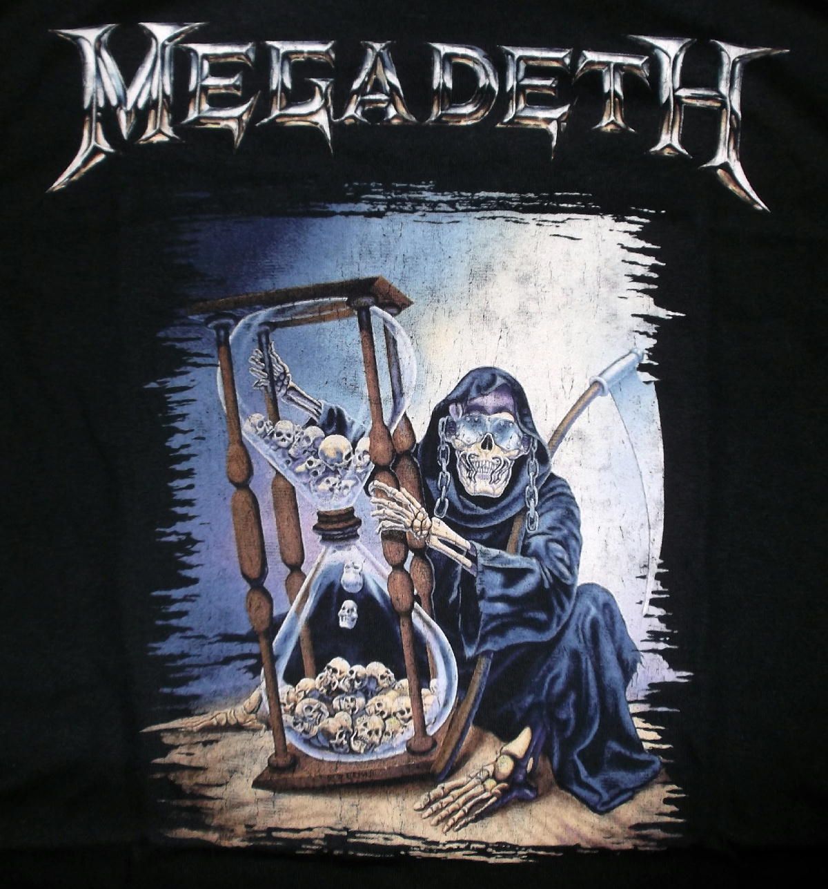 メガデス Tシャツ MEGADETH COUNTDOWN HOURGLASS 正規品 バンドT