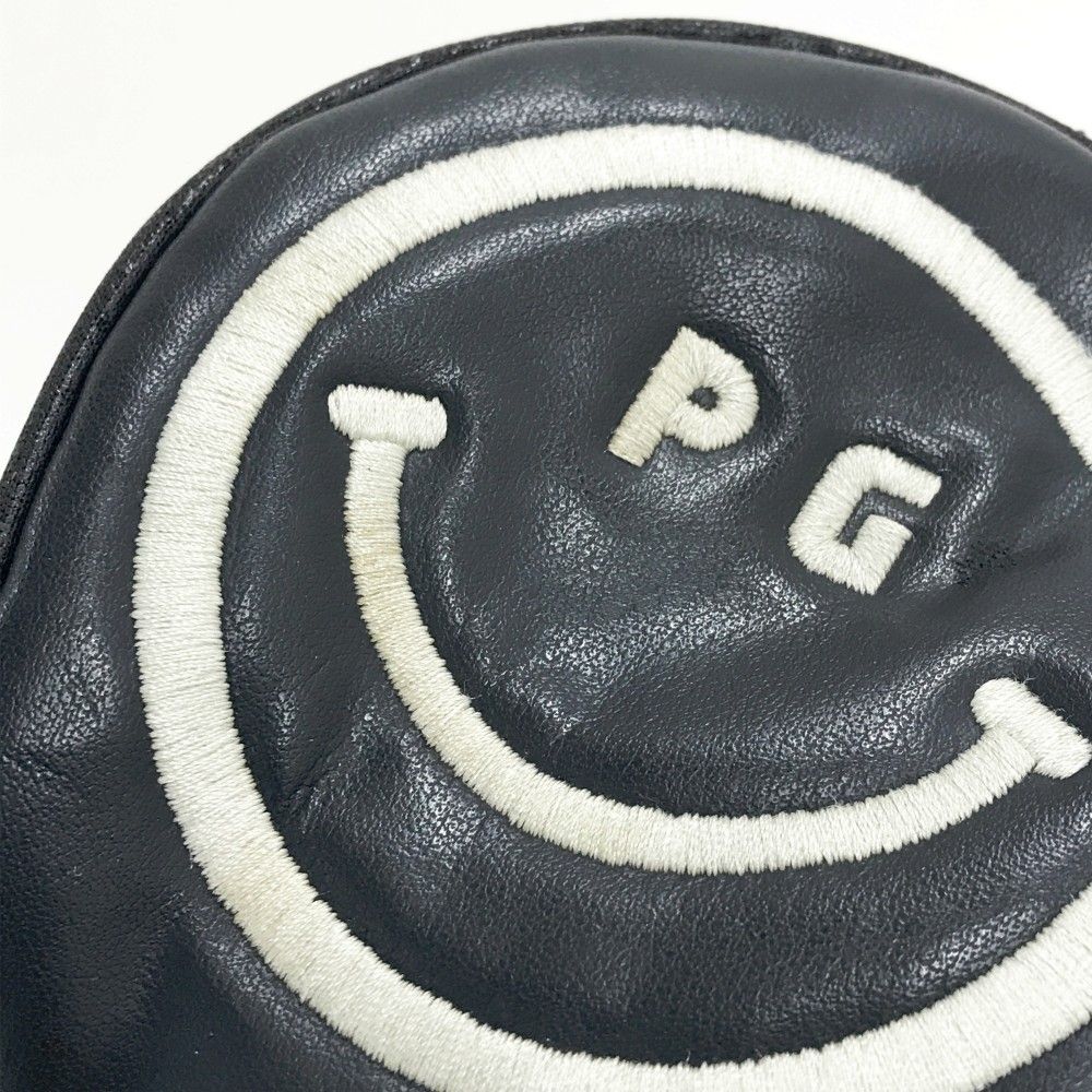 PEARLY GATES パーリーゲイツ ヘッドカバー ニコちゃん 3点セット ブラック系 DR×1 FW×2 240101531855 ゴルフウェア ストスト LLC-HASEGAWATOSO_COM