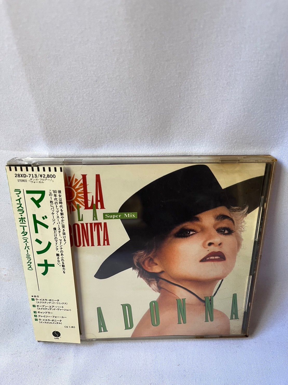 マドンナ ラ・イスラ・ボニータ（スーパー・ミックス）CD 帯付き