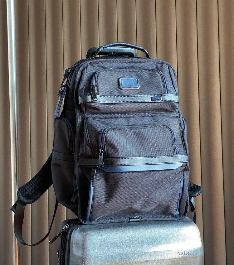 TUMI ALPHA3 ブリーフパック ブルーライン リュック・バック