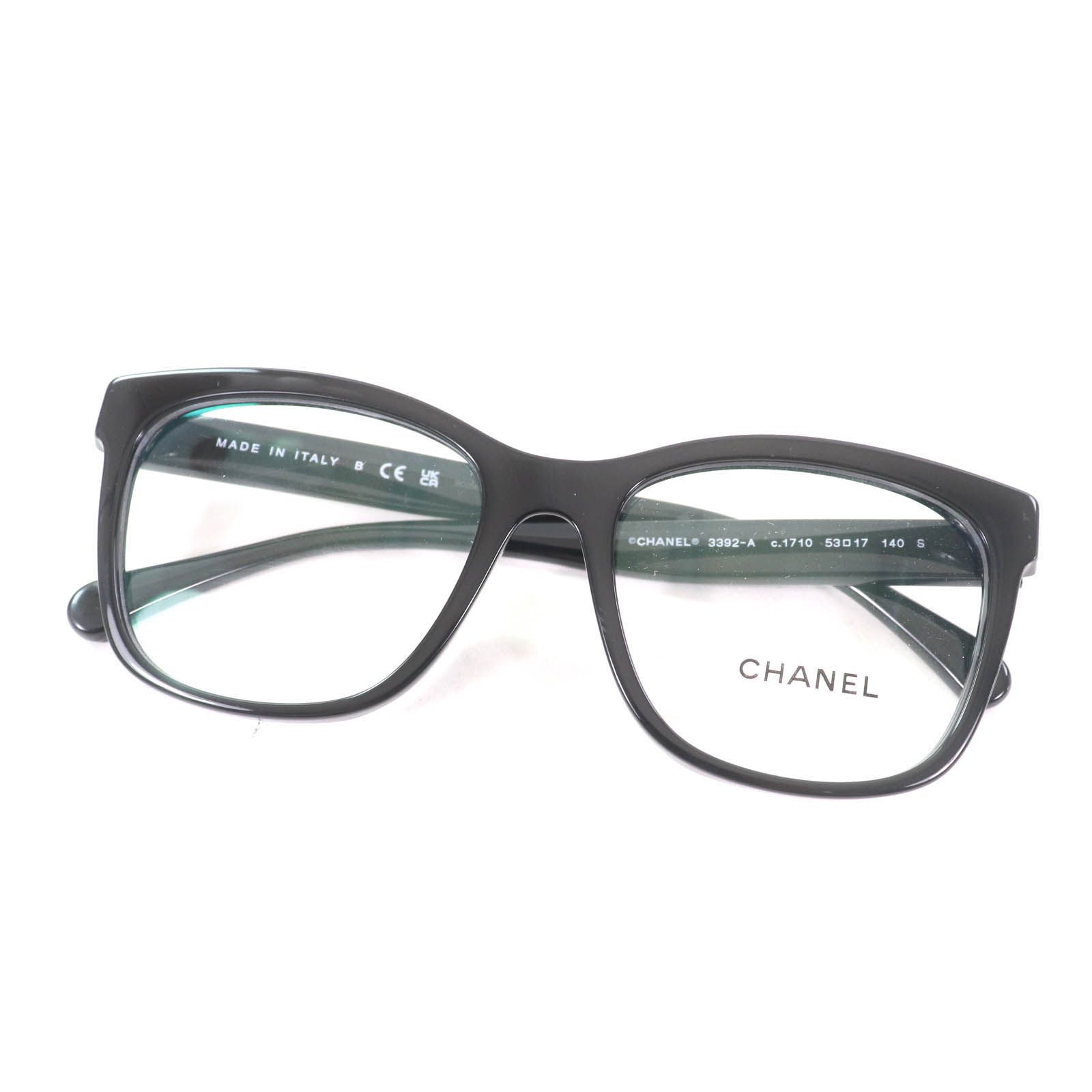 New♡CHANEL 3392 ロゴ スクエアフレーム【関税込】 New! CHANEL 3392 ロゴ スクエア フレーム 送料無料 関税込
