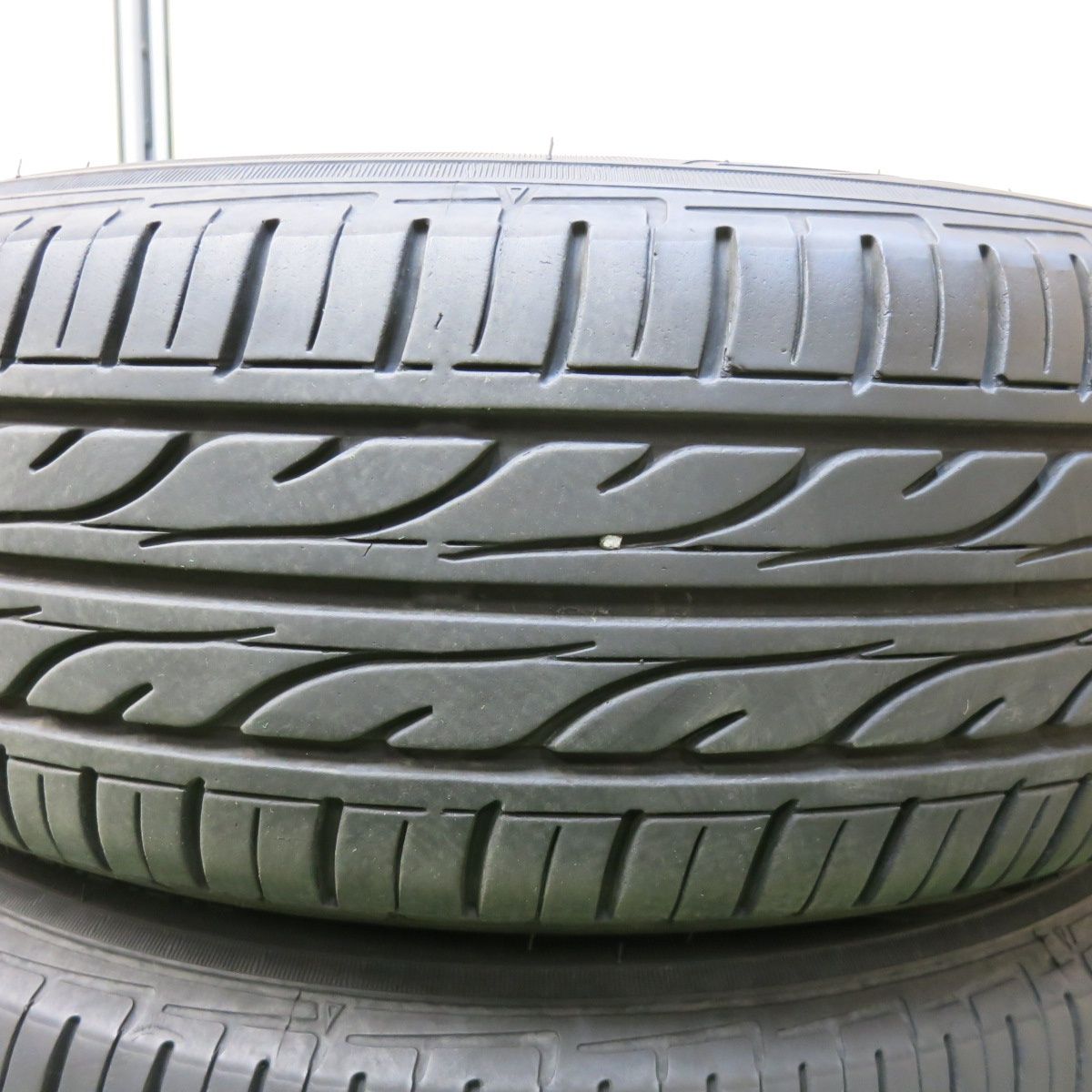 バリ溝！21年！9分☆175/65R15 ダンロップ EC202 スチール 社外 