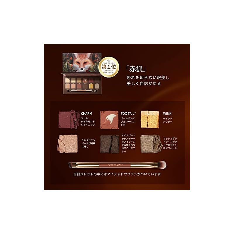 パーフェクトダイアリー　アイシャドウ PERFECT DIARY (パーフェクトダイアリー)エクスプローラ 12色