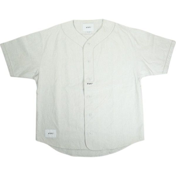 Size M WTAPS ダブルタップス 21SS LEAGUE SS 半袖シャツ 灰 -良い 20819525