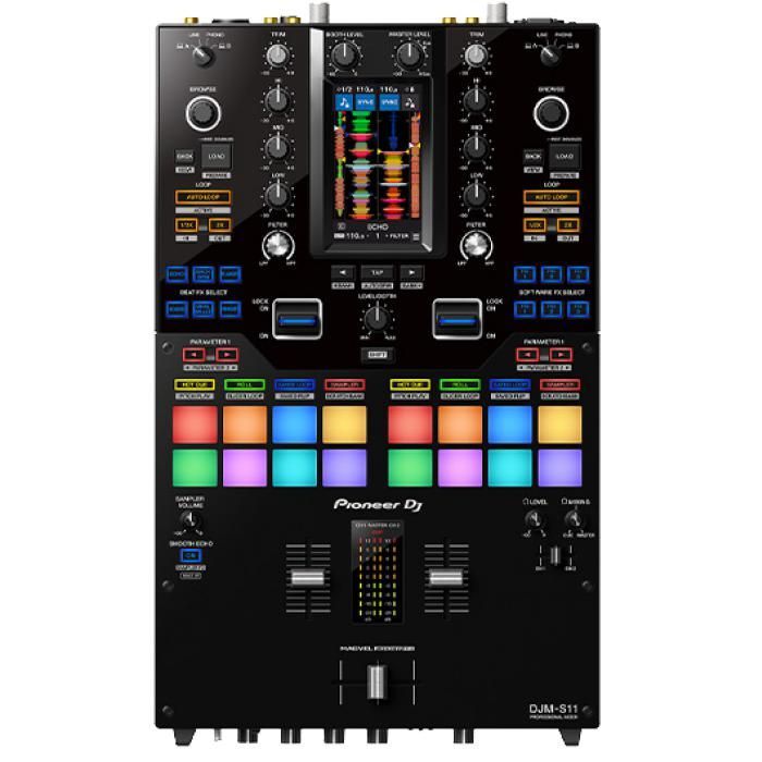 Pioneer DJ(パイオニア) / PLX-500-K DJM-S11DM-40Dセット 【Serato 
