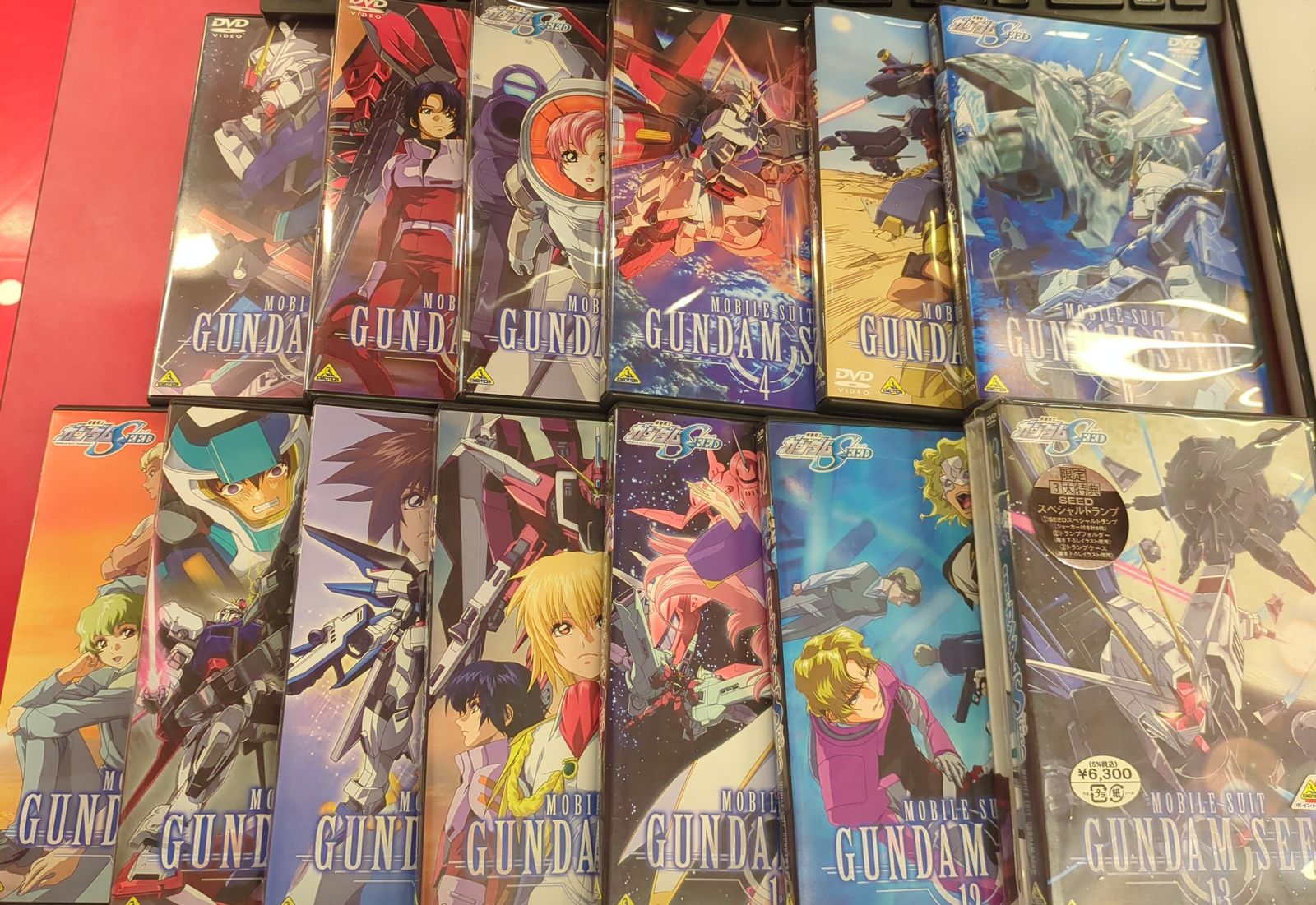 アニメDVD 機動戦士ガンダムSEED 初回版全13巻 セット 【公式通販】