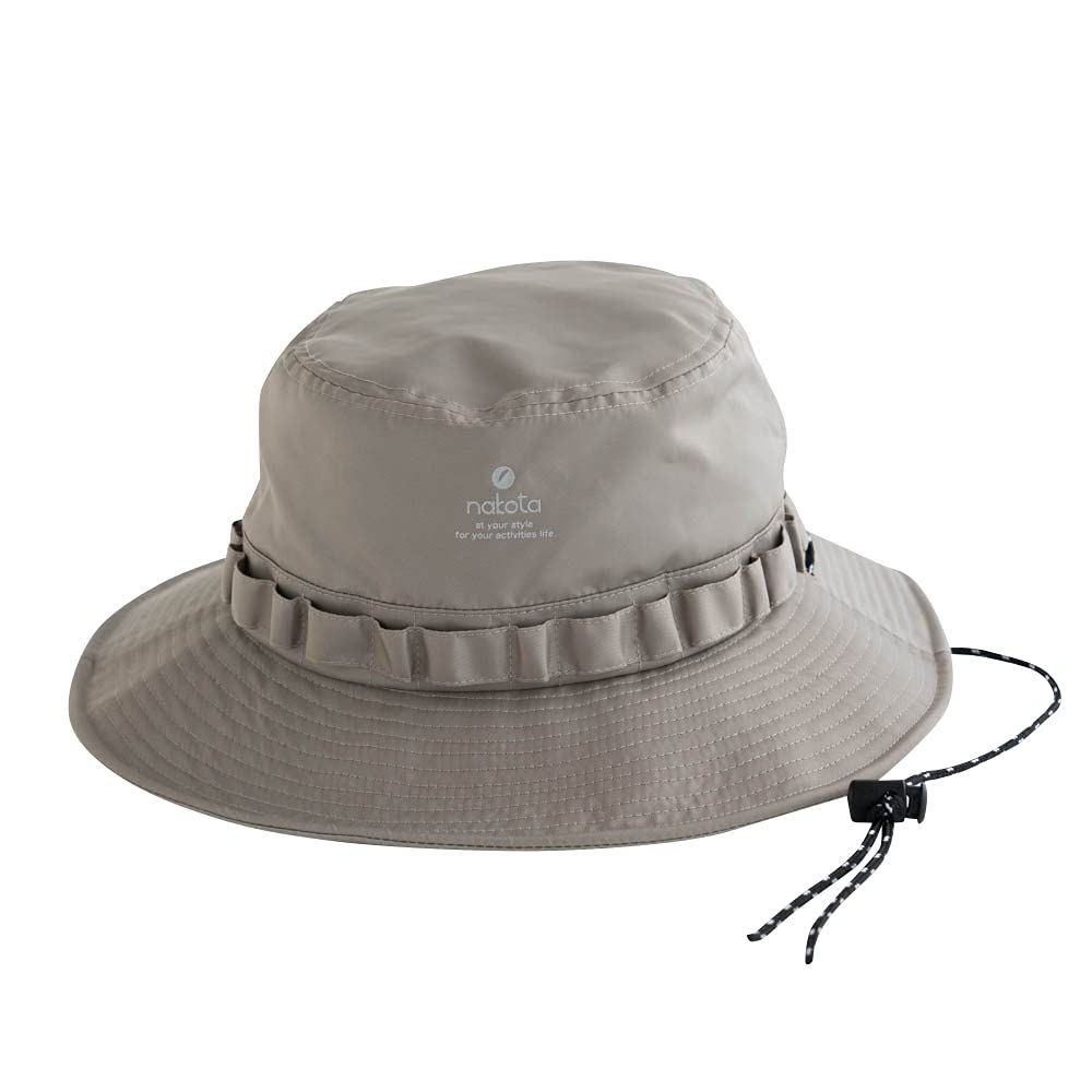 【色: ブラック】[ナコタ] Waterproof Nylon Hat FREE