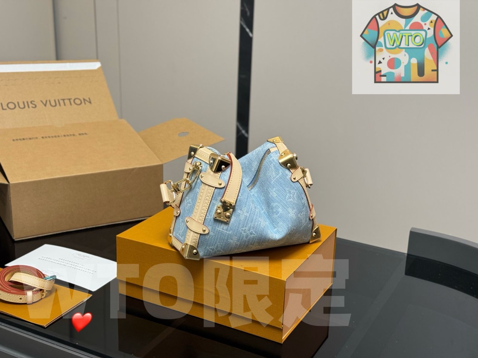 14500円→10500円へ値下げ済み！VUITTON 箱＆保存袋つき LOUIS VUITTON 2025年新作 ソフトボックスバッグ ? 23×16cm