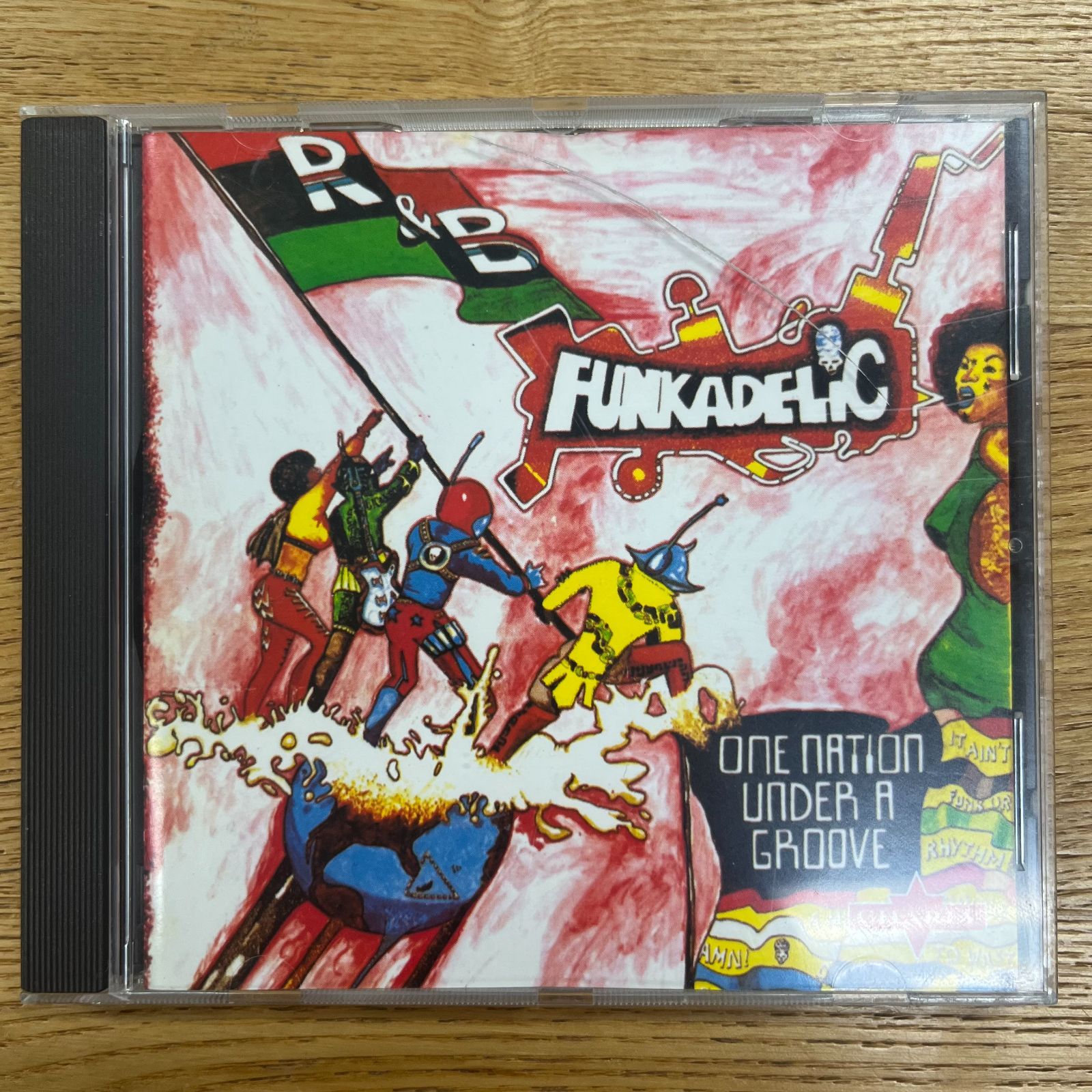 ヨーロッパ盤 FUNKADELIC/ONE NATION UNDER A GROOVE/CHARLY
