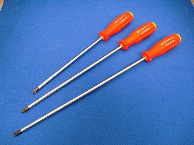 PBスイスツールズスイスグリップロングプラスドライバー3本セット8190LONG|3S PB SWISS TOOLS