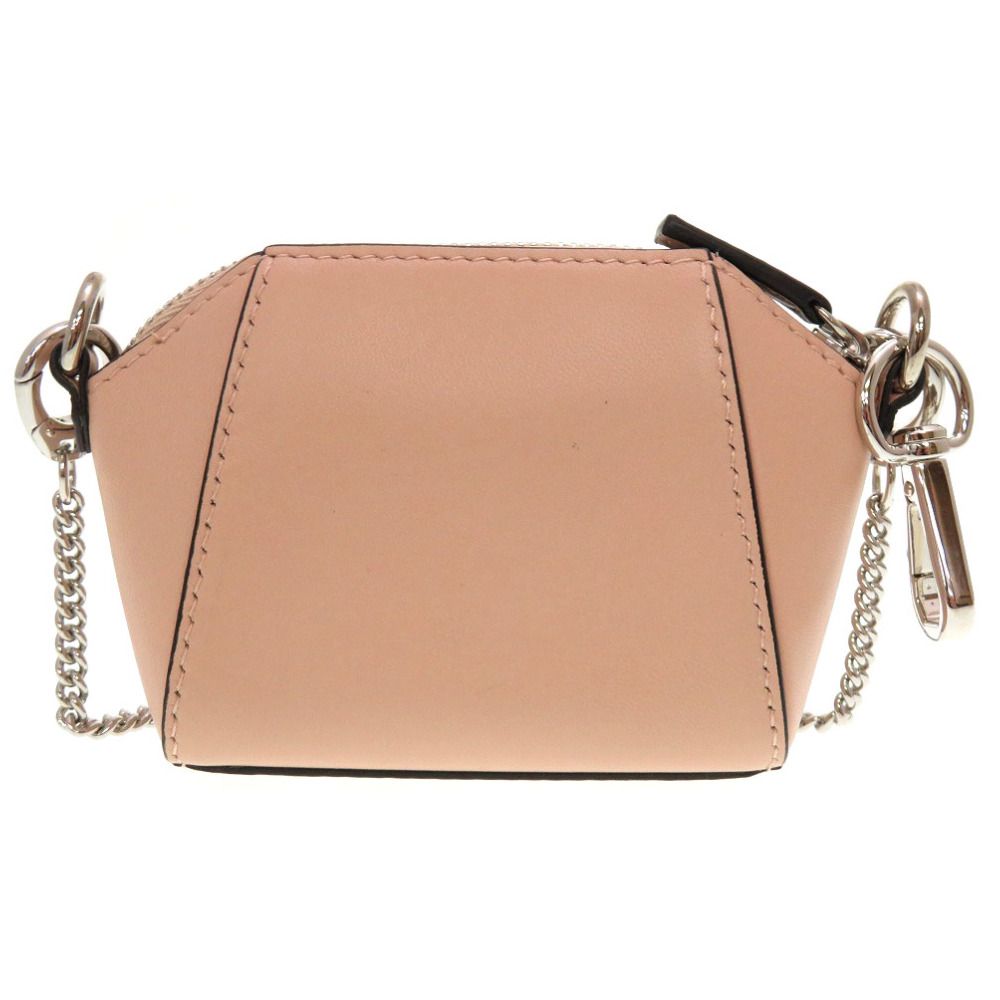 未使用 ジバンシィ ベイビーアンティゴナ BB60D7B0XN レザー ピンク チェーン ショルダーバッグ 0135【中古】GIVENCHY 未使用 ジバンシィ ベイビーアンティゴナ BB60D7B0XN レザー ピンク