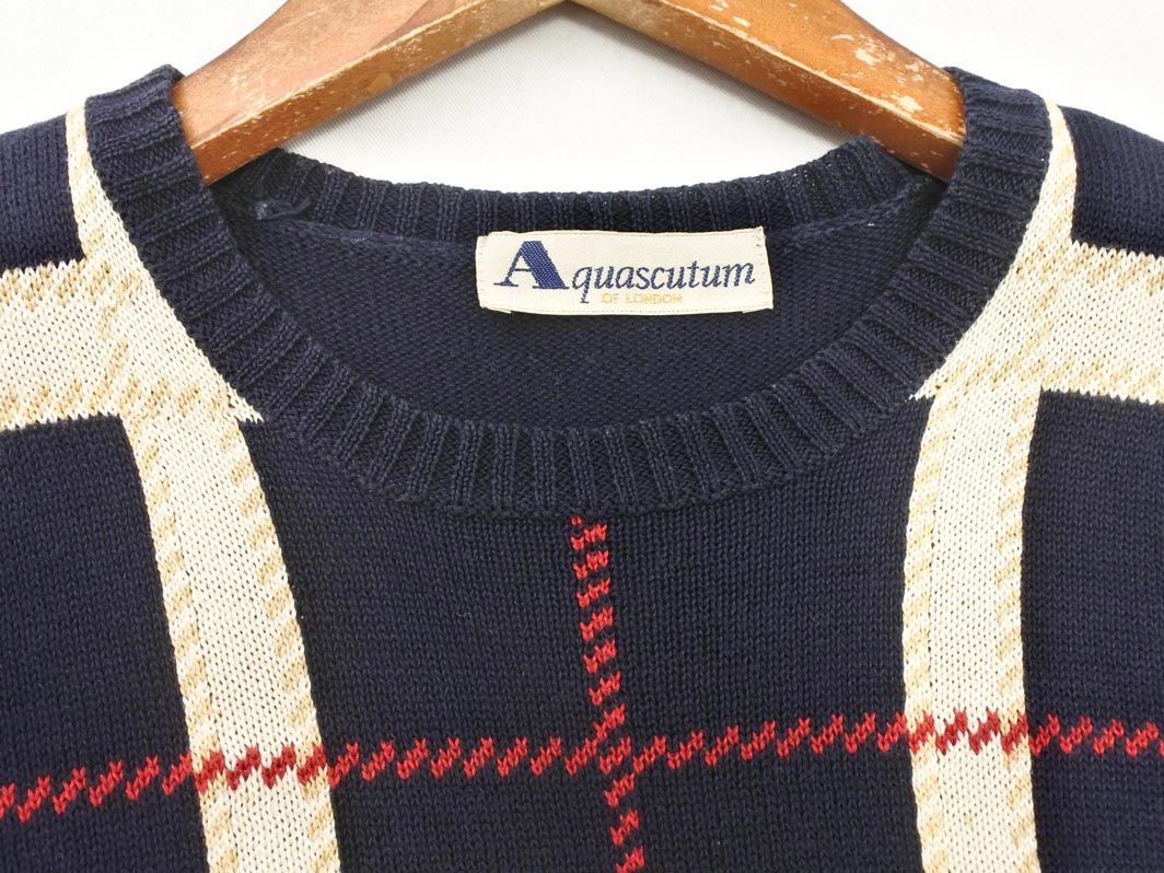Aquascutum アクアスキュータム チェック アンサンブル