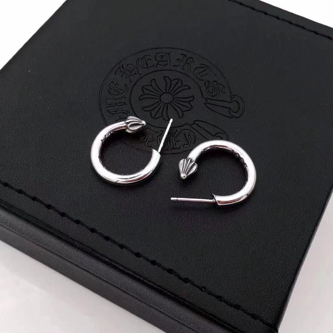 新品未使用 Chrome Hearts クロムハーツ プレーンフープイヤリング ピアス(両耳用) - メルカリ