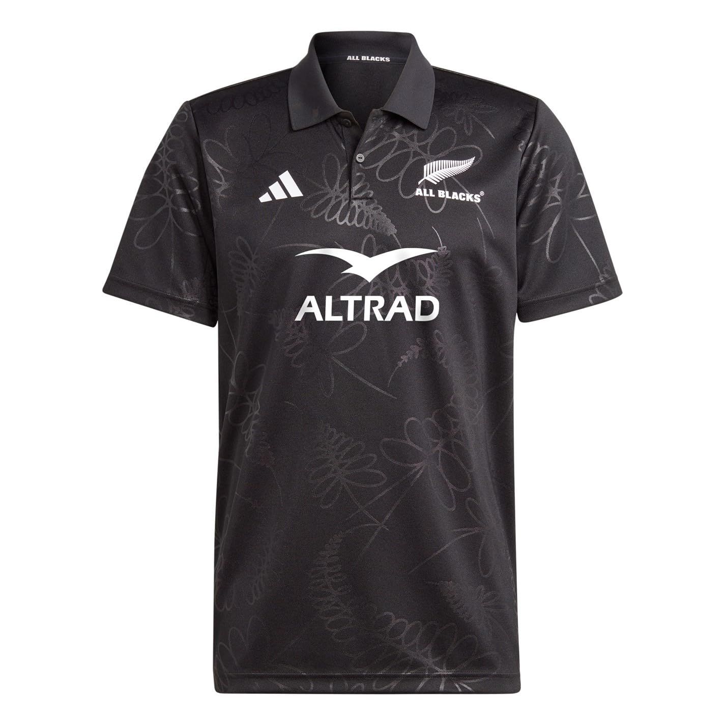アディダス 半袖 Tシャツ オールブラックス ラグビー サポーターズポロシャツ DCF43 メンズ ブラック HZ9781 XL ブラック HZ9781 XL