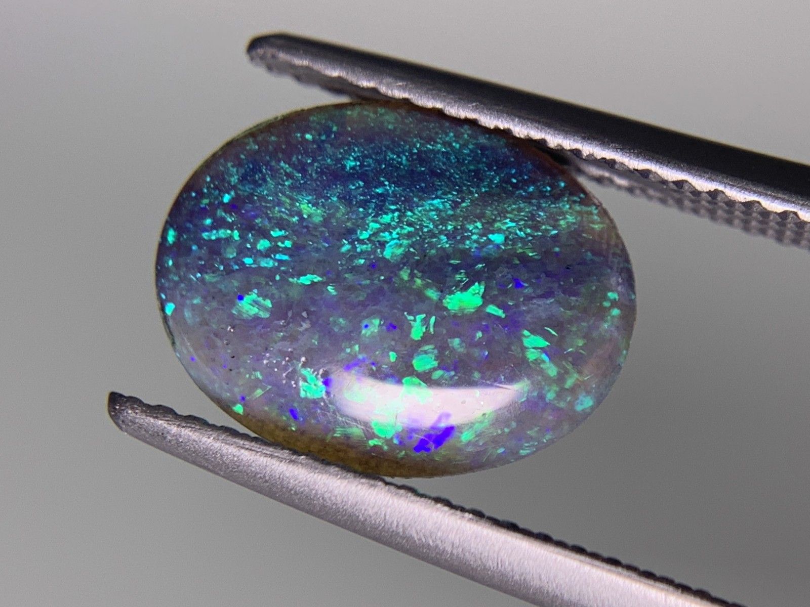 ブラックオパール 天然ブラックオパール ルース 4.287ct 07月29 ブラックオパール 天然ブラックオパール ルース 4.287ct 07月29