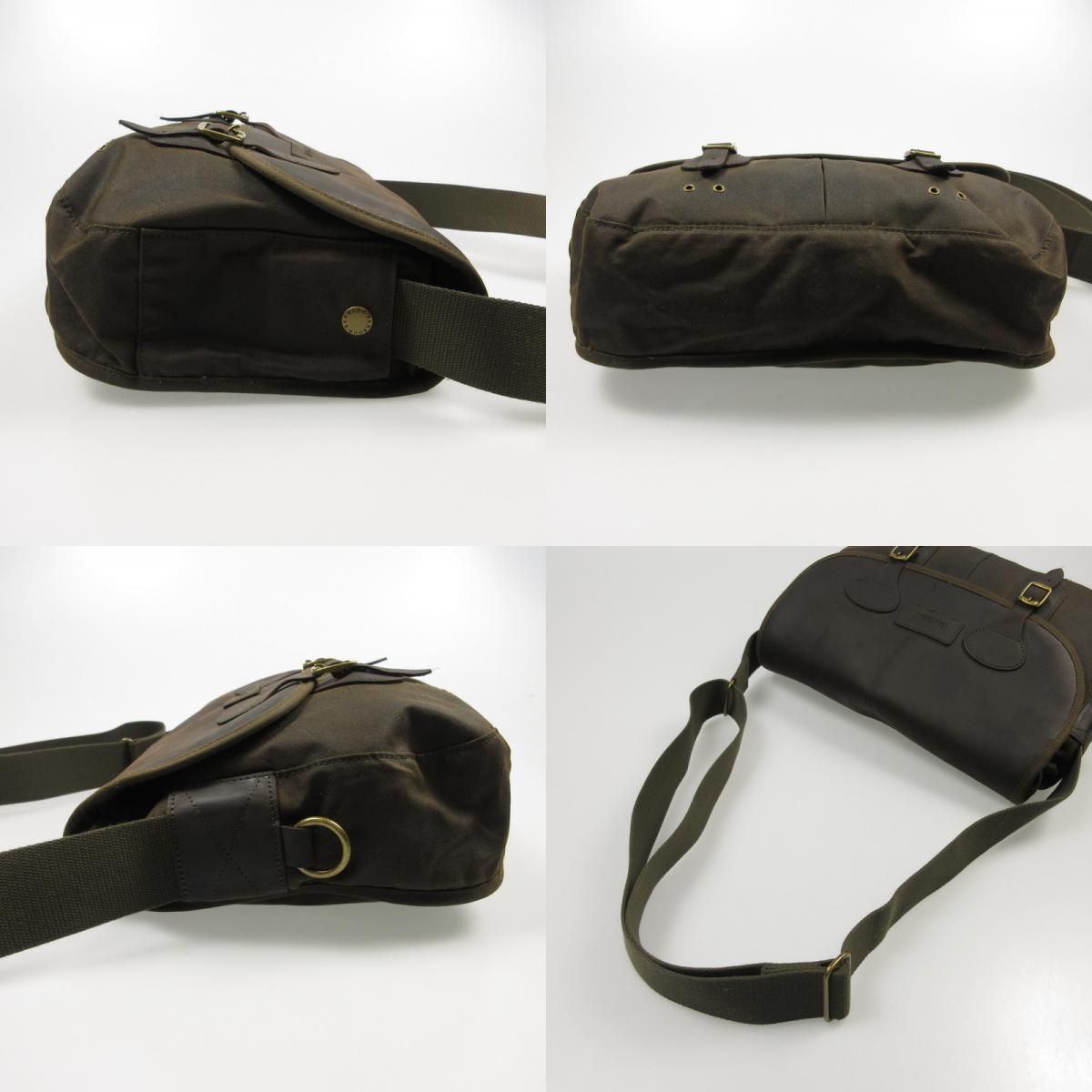 【姫路東店】 中古 Barbour | バーブァー ショルダーバッグ WAX LEATHER TARRAS BAG UBA0003 オリーブ 【121】 姫路東店】 中古 Barbour | バーブァー ショルダーバッグ WAX LEATHER