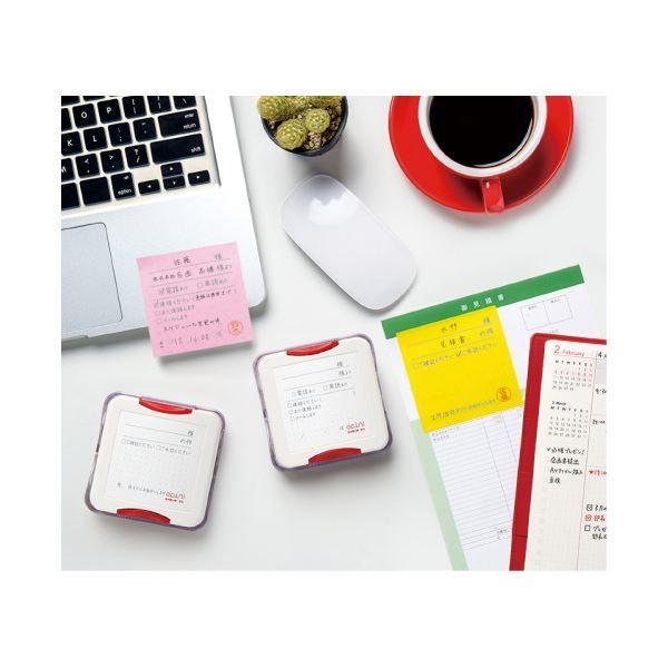  まとめ シヤチハタ オピニふせん用メモスタンプ ＆承認 その他 印鑑 印章 スタンプ