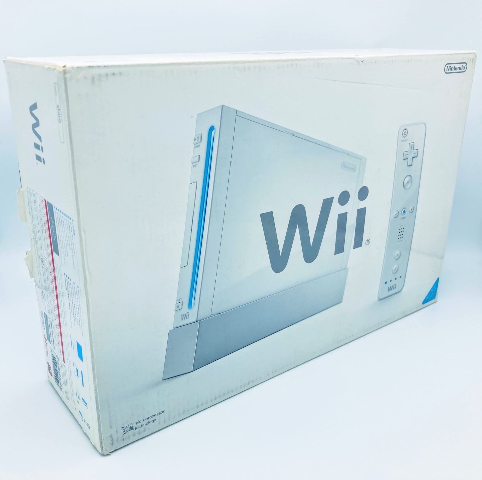 中古 箱付 完品 Nintendo 任天堂 Wii本体 (シロ) (「Wiiリモコン