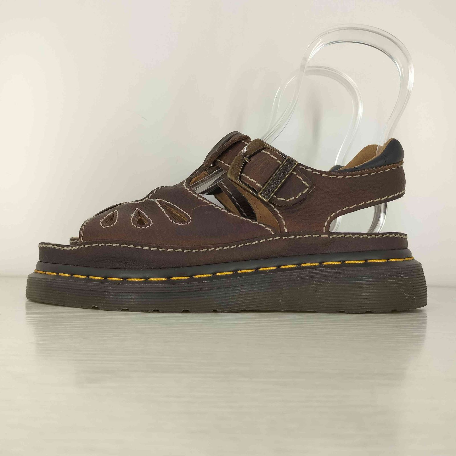 Dr.Martens◇CASTILLO/サンダル/UK5/BLK/レザー