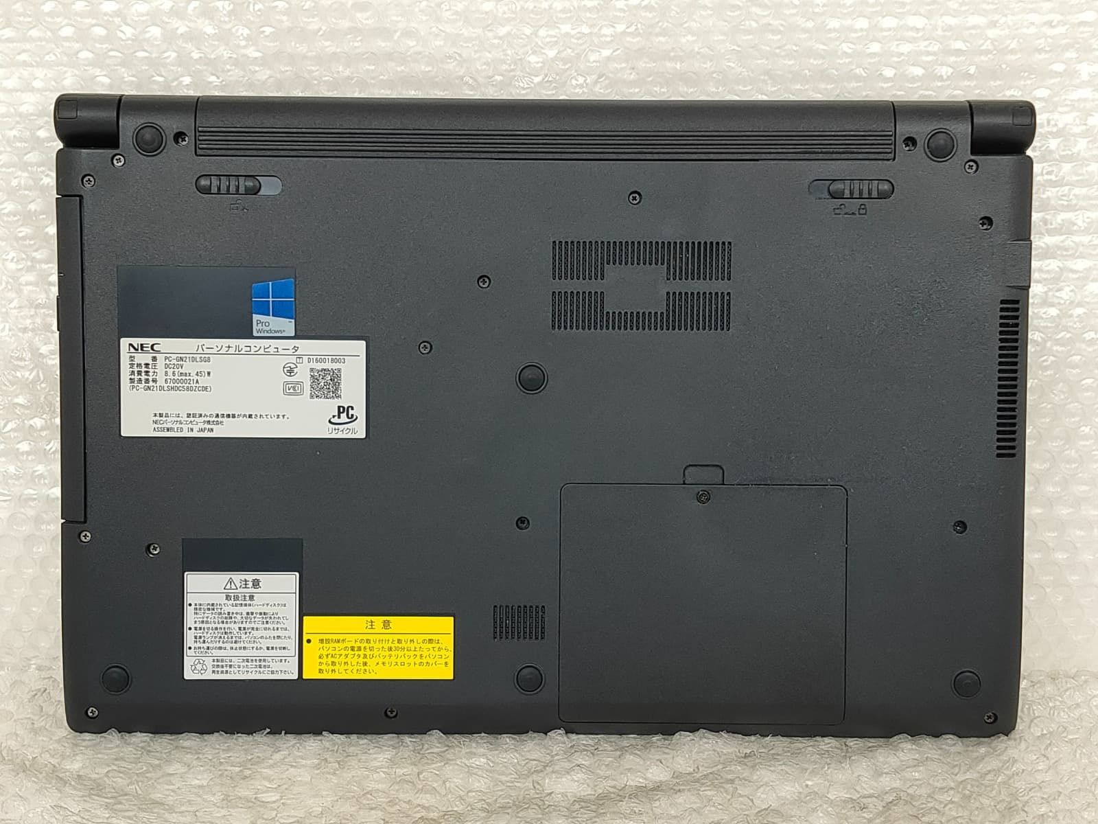Windowsノート本体 NEC GN21DL Pentium 4405U/8GB/HDD500GB NEC GN21DL Pentium 4405U/8GB/HDD500GB