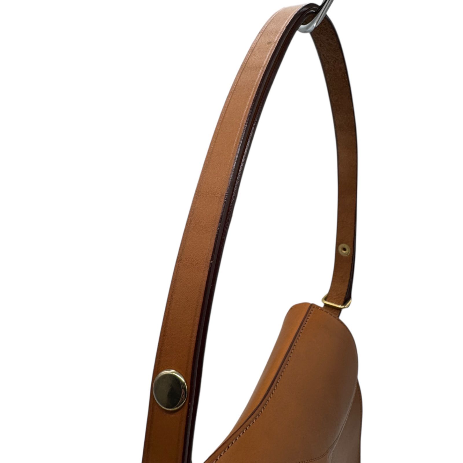 美品 SOMES SADDLE ソメス サドル レザー 本革 ショルダーバッグ 金具 