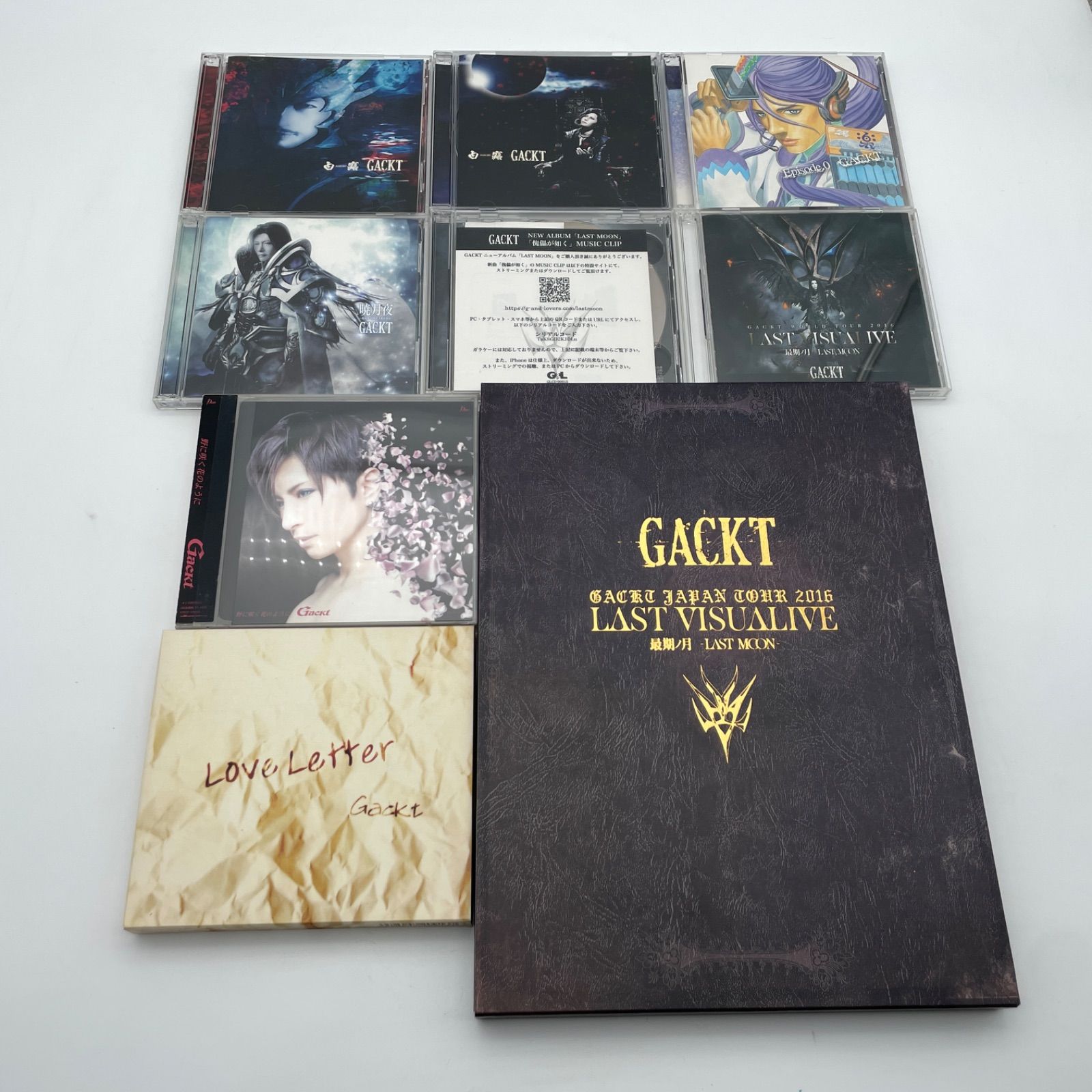 GACKT ガクト CD/DVD 9点 まとめ - メルカリ