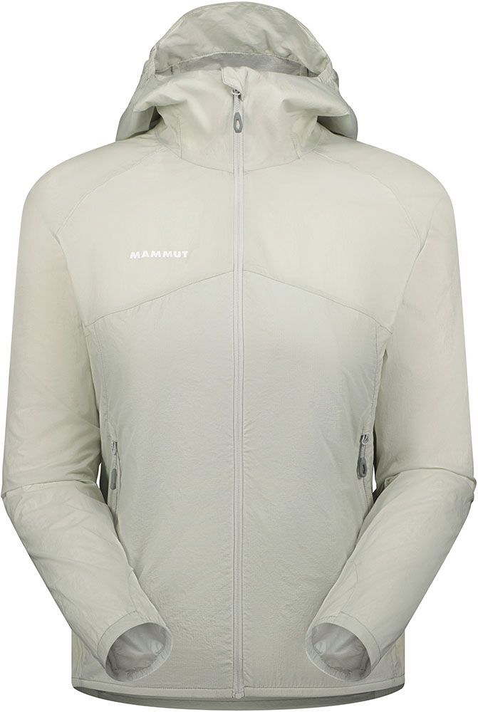 マムート MAMMUT アウトドア コンベイ ウィンドブレーカー フーデッド ジャケット アジアンフィット レディース 女性 ウィメンズ 上着 アウター 登山 お出かけ 旅行 1012-00540 101200540 00697 PLATINUM
