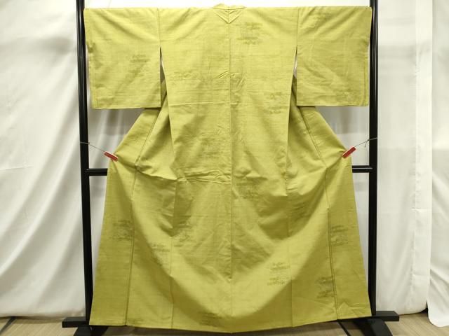 平和屋着物○結城紬 80亀甲 間道 正絹 逸品 AABB0361ph 平和屋着物○