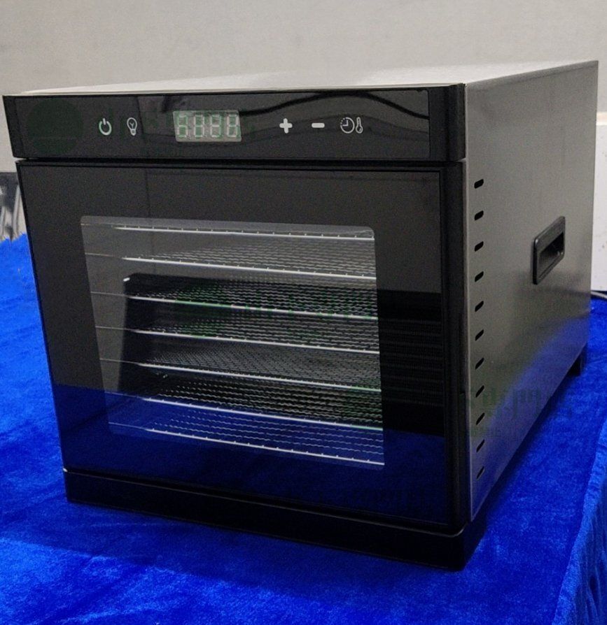 山下専門店 食品乾燥機 6層 フードドライヤー ステンレス鋼 食品脱水機 野菜 果物 肉類 花 熱風循環加熱 1 0０V専門店の安心の1年保証付