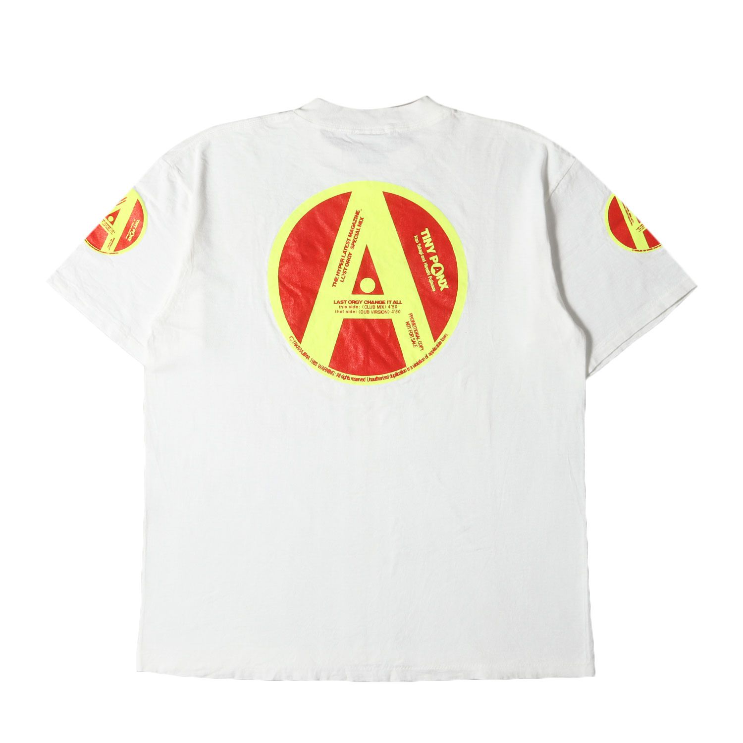 90s TINY PANX LAST ORGY クルーネックTシャツ (ONEITAボディ 