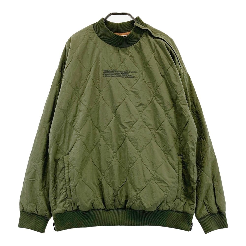 サイズ O TAYLOR MADE テーラーメイド ×UNITED ARROWS キルティング プルオーバー カーキ系 240101511979 ゴルフウェア メンズ ストスト