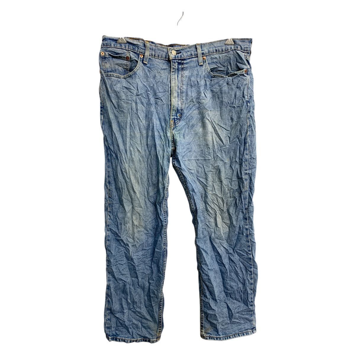 Levi's 550 デニムパンツ W38 リーバイス リラックスフィット ビッグサイズ ブルー 古着卸 アメリカ仕入 2502-629