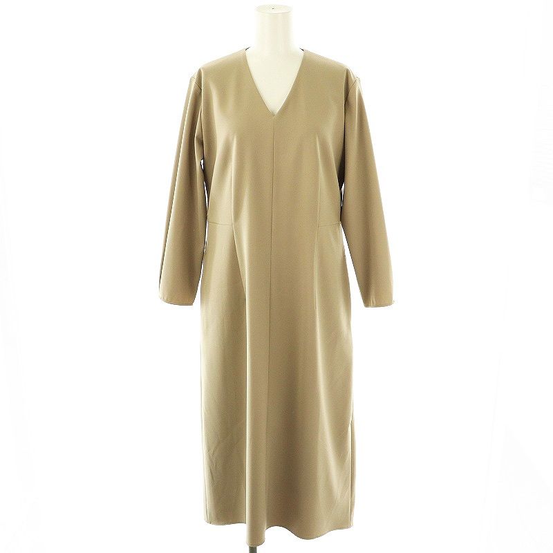 セオリーリュクス ニットワンピース ベージュ サイズ38 セオリーリュクス theory luxe 24SS STEFANI KATE ワンピース