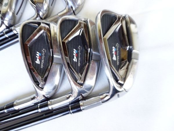 テーラーメイドM4アイアン右用6本セット(#5-PW) FUBUKI TM6 R テーラーメイドM4アイアン右用6本セット(#5-PW) FUBUKI TM6 R