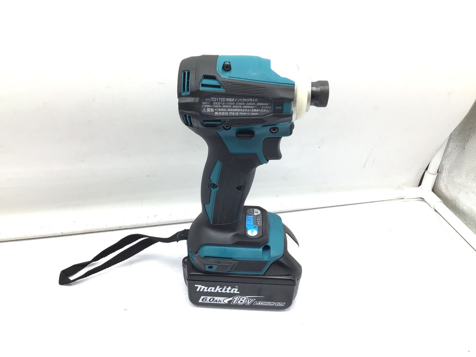中古品】☆Makita/マキタ 18v充電式インパクトドライバ