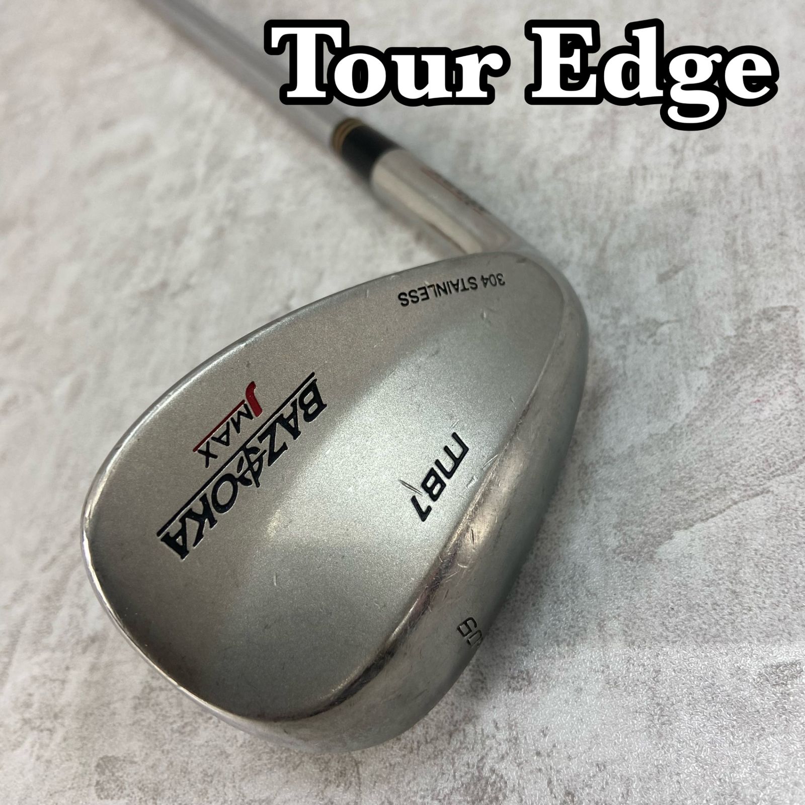 Tour Edge - レフティー　Tour　Edge　ツアーエッジ　BAZOOKA　JMAX　バズーカ　ジェイマックス　メンズゴルフLW　スチール　左利き用　ウェッジ　60° レフティー Tour Edge ツアーエッジ BAZOOKA JMAX バズーカ