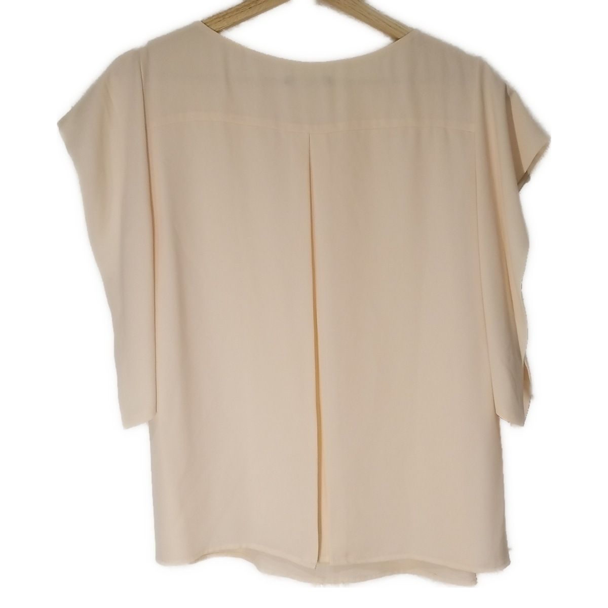 サマーセール開催中！ theory luxe セオリーリュクス 半袖カットソー サイズ38 M レディース - ピンクベージュ クルーネック