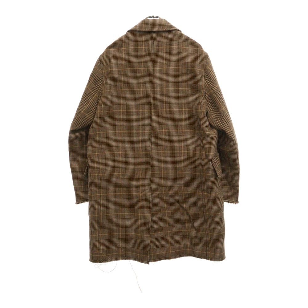 MARNI (マルニ) 19AW ウール チェック柄 カットオフグレン チェスター