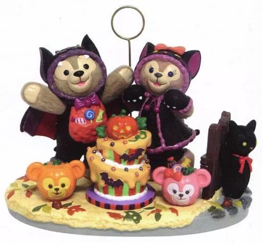 ダッフィー ハロウィン フォトスタンド メモスタンド フィギュア