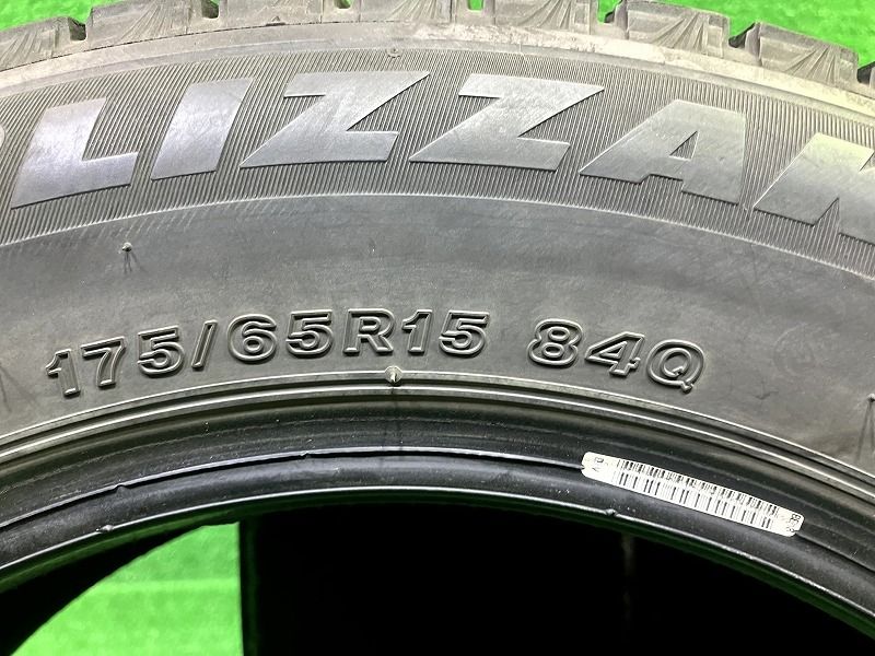 BRIDGESTONE スタッドレス ブリヂストン ブリザックVRX3 175 65R15 4本 6ミリ 2021年 FFCRYSTALESIA_COM