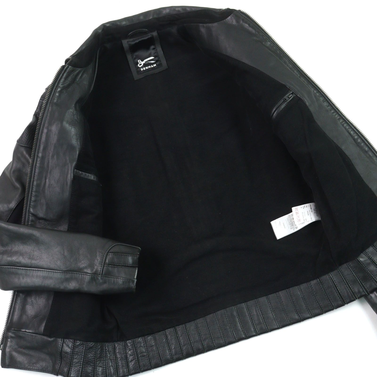 ドンドン見直し】良品○DENHAM デンハム 01-13-06-25-001 牛革