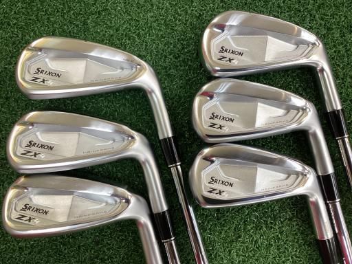 ダンロップ SRIXON ZX4 Mk II 6S アイアンセット IR NS PRO 950GH neo DST フレックスS メンズ 男性用 右利き 右用 Bランク ゴルフクラブ