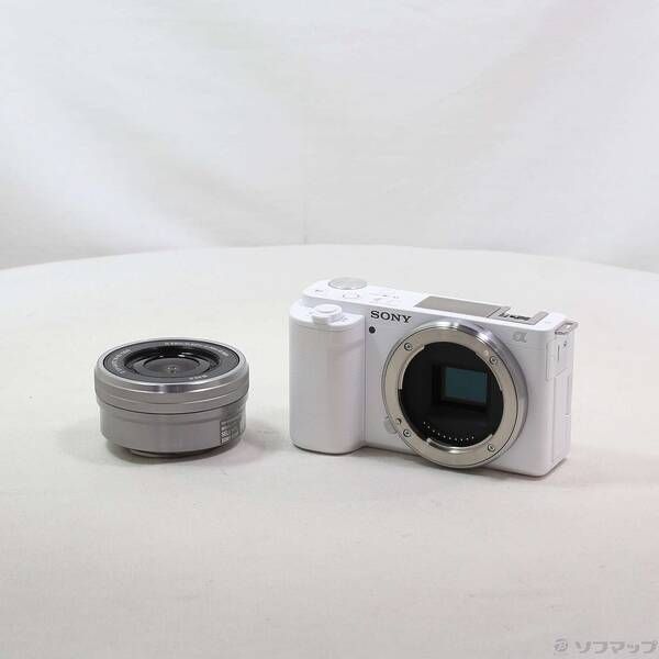 〔 品〕 VLOGCAM ZV-E10L パワーズームレンズキット ホワイト 295
