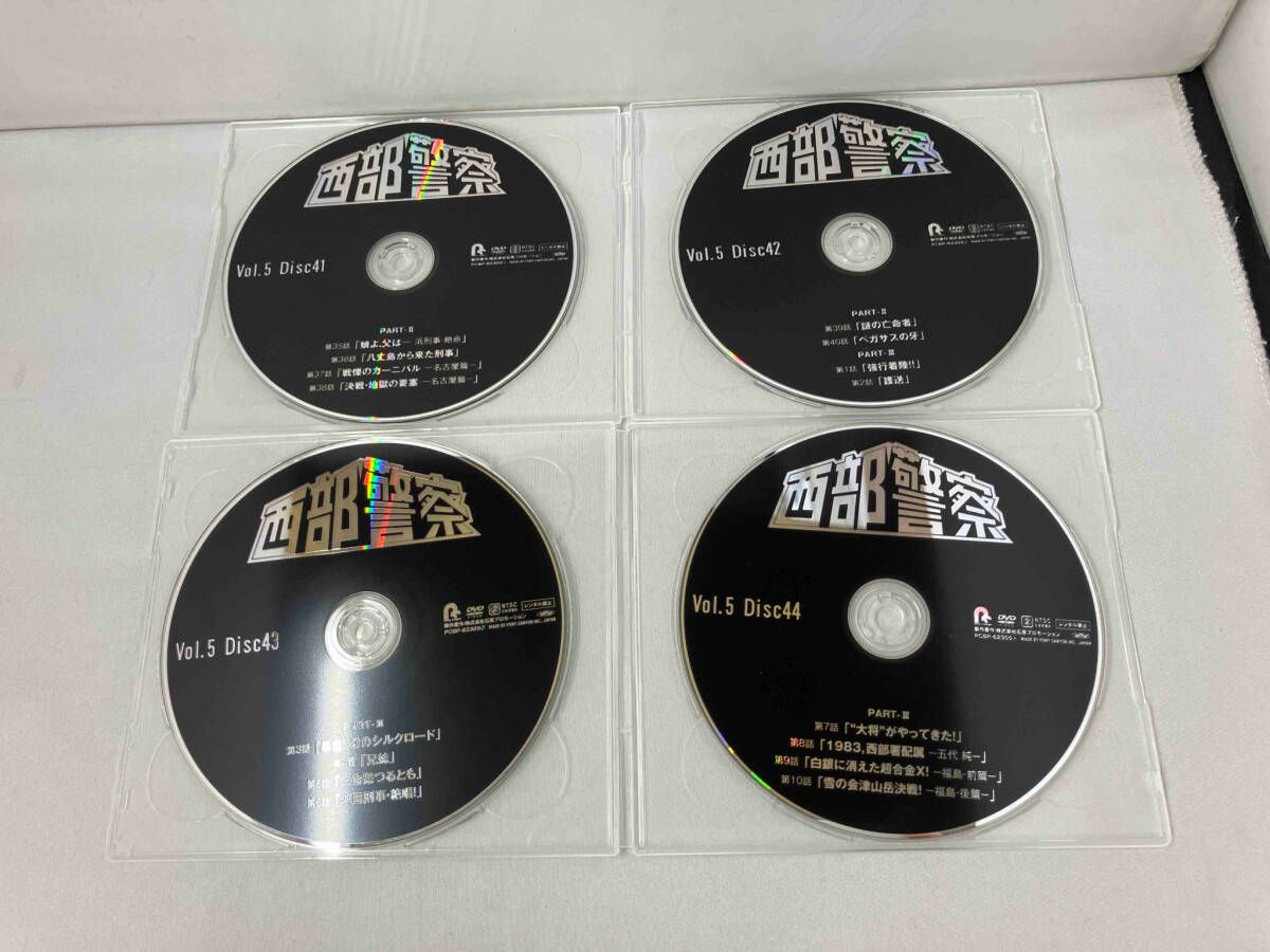 西部警察 40th Anniversary Vol.5〈10枚組〉 西部警察 40th Anniversary Vol.5 中古DVD・ブルーレイ | ブック